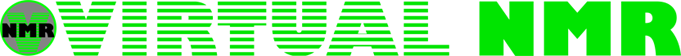 Image: V-NMR logo en logotype op lichte achtergrond