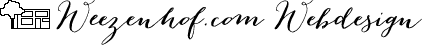 [Image: Logo van Weezenhof.com Webdesign]